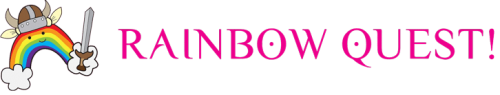 Rainbow Quest! logo, about, mission, education, LGBTQ+